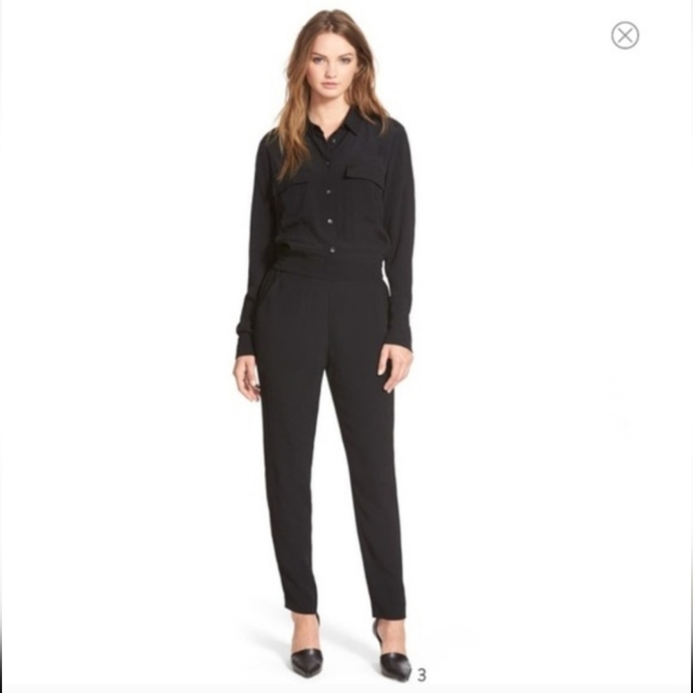Madewell Classic Black Jumpsuit